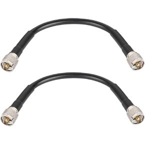MOOKEERF 50ft KMR400 PL259 Male to Male Coaxial Cable - Low Loss UHF Cable for HAM Radio, VHF Radio, SWR Meter, Antenna Analyzer in Kuwait