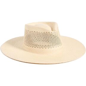 Brixton Women's Jo Panama Straw Rancher Hat