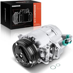 A-Premium Air Conditioner AC Compressor with Clutch Compatible with BMW E53 X5 4.4L 4.8L 2004-2006
