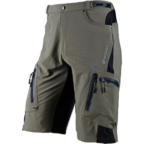 Men's Bicycle Shorts Mountain Bike Shorts for Outdoor Cycling Running Gym Training