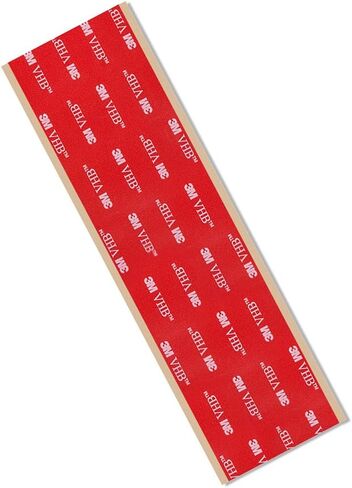 3M VHB Tape 5962 Permanent Bonding Tape Roll – 0.25 in. x 15 ft. Conformable Black Foam with Acrylic Adhesive. in Saudi Arabia