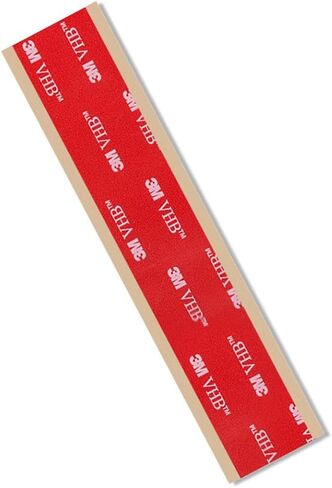 3M VHB Tape 5962 Permanent Bonding Tape Roll – 0.25 in. x 15 ft. Conformable Black Foam with Acrylic Adhesive. in Saudi Arabia