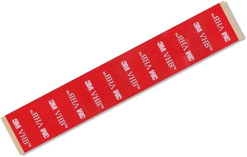 3M VHB Tape 5962 Permanent Bonding Tape Roll – 0.25 in. x 15 ft. Conformable Black Foam with Acrylic Adhesive. in Saudi Arabia