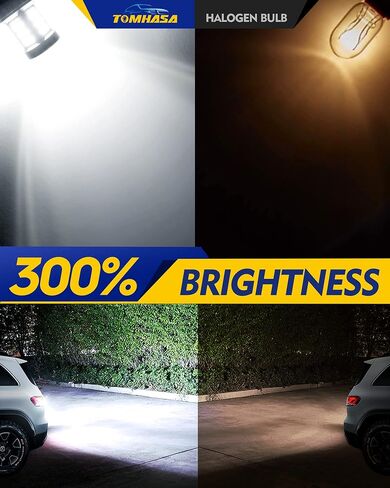 Tomhasa 7443 LED Bulb 7440 LED عكس الأضواء، 7441 7444 T20 LED لمبة مع جهاز عرض مشرق 2835 رقاقة W21W استبدال LED للنسخ الاحتياطي عكس الفرامل الذيل بدوره إشارة الضوء، حزمة من 2 in Kuwait