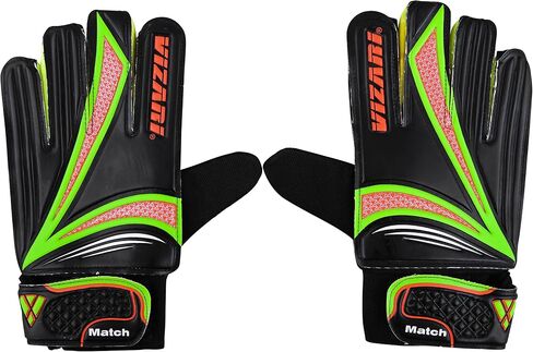 Vizari Junior Match Glove - Professional Soccer Goalkeeper Goalie Gloves for Kids and Adults - Superior Grip, Durable Design, Secure Fit in Saudi Arabia