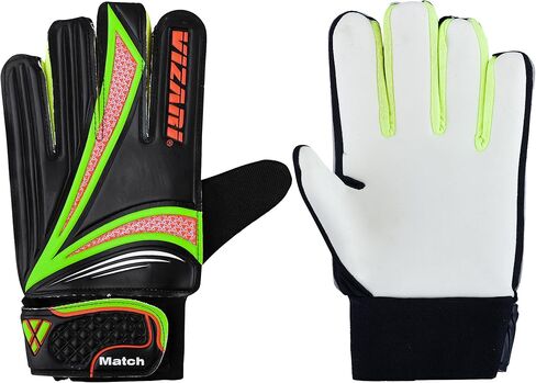 Vizari Junior Match Glove - Professional Soccer Goalkeeper Goalie Gloves for Kids and Adults - Superior Grip, Durable Design, Secure Fit in Saudi Arabia