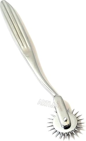 ArTLaB-Premium German Wartenberg Neuro Pinwheel Diagnostic Instrument Sensory Wartenberg Pinwheel 1,3.5,7 Head Strong Wheel Stainless Steel Nerve Tester (1 Head) in Saudi Arabia