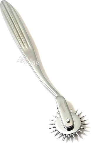 ArTLaB-Premium German Wartenberg Neuro Pinwheel Diagnostic Instrument Sensory Wartenberg Pinwheel 1,3.5,7 Head Strong Wheel Stainless Steel Nerve Tester (1 Head) in Saudi Arabia