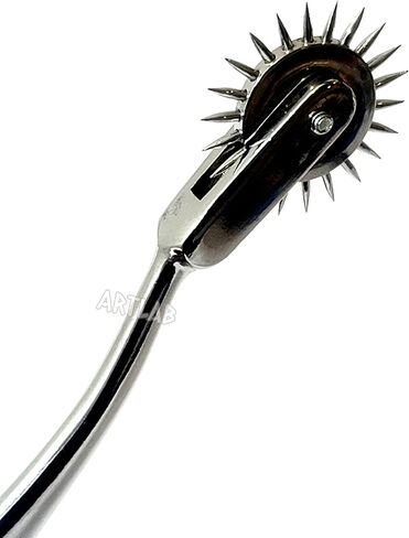 ArTLaB-Premium German Wartenberg Neuro Pinwheel Diagnostic Instrument Sensory Wartenberg Pinwheel 1,3.5,7 Head Strong Wheel Stainless Steel Nerve Tester (1 Head) in Saudi Arabia