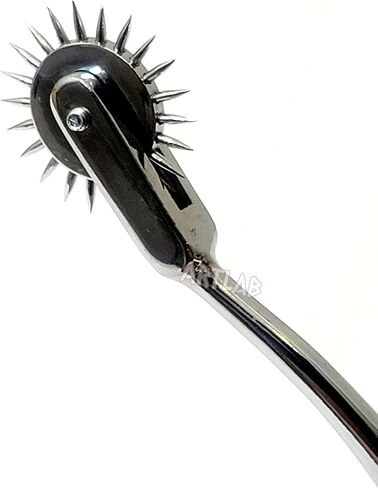 ArTLaB-Premium German Wartenberg Neuro Pinwheel Diagnostic Instrument Sensory Wartenberg Pinwheel 1,3.5,7 Head Strong Wheel Stainless Steel Nerve Tester (1 Head) in Saudi Arabia