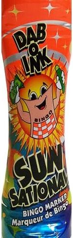 Sunsational One Dozen 4oz Coral Bingo Dauber in Saudi Arabia