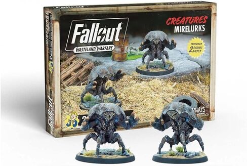 Modiphius Fallout - Wasteland Warfare - Mirelurks, Multi in Saudi Arabia