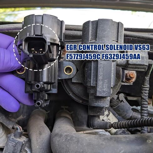 صمام الملف اللولبي الفراغي ATNVIDSG EGR VS63 F57Z9J459C F63Z9J459AA متوافق مع Ford Contour F150 E150 E250 E350 Escape Expedition in Kuwait
