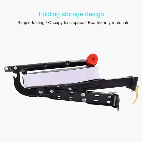 مقعد دراجة للأطفال مثبت على الأمام من Together-life، حامل دراجات للأطفال خفيف الوزن وقابل للطي مع درابزين ودواسة للدراجات الجبلية والدراجات الهجينة ودراجات اللياقة البدنية in Kuwait