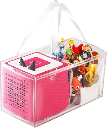 Carrying Case for Tonies Starter Set & Storage Bag for Tonies Figurine, Outdoor Hand Bag for Tonies Audio Player and Dolls Musical Toy Folding Bag for Kids Toniebox Accessories (Basketball Pattern) in Saudi Arabia