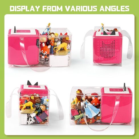 Carrying Case for Tonies Starter Set & Storage Bag for Tonies Figurine, Outdoor Hand Bag for Tonies Audio Player and Dolls Musical Toy Folding Bag for Kids Toniebox Accessories (Basketball Pattern) in Saudi Arabia