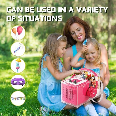 Carrying Case for Tonies Starter Set & Storage Bag for Tonies Figurine, Outdoor Hand Bag for Tonies Audio Player and Dolls Musical Toy Folding Bag for Kids Toniebox Accessories (Basketball Pattern) in Saudi Arabia