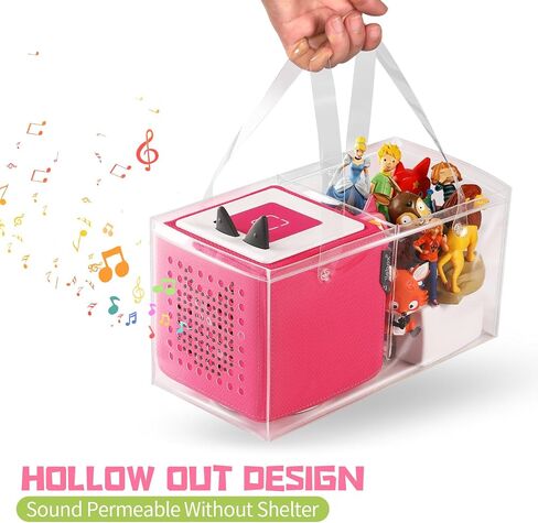 Carrying Case for Tonies Starter Set & Storage Bag for Tonies Figurine, Outdoor Hand Bag for Tonies Audio Player and Dolls Musical Toy Folding Bag for Kids Toniebox Accessories (Basketball Pattern) in Saudi Arabia
