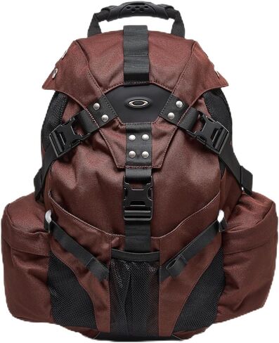 Oakley Man Icon Recycled Backpack, Black, One Size in Saudi Arabia