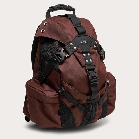 Oakley Man Icon Recycled Backpack, Black, One Size in Saudi Arabia