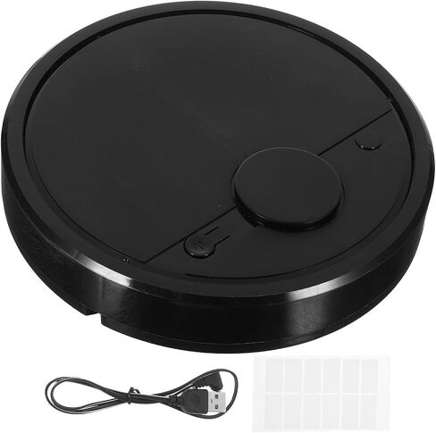 1 Set Black Educational Children Tool for Hard Cleaner Girls Toy Role of Hair Rechargeble Home Household Sweep Kids Carpet Cleaning Birthday Machine Plaything Robot Vacuum in Saudi Arabia