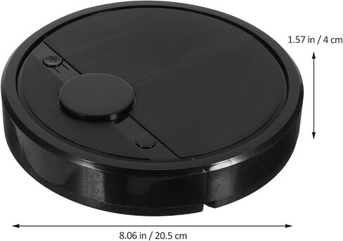 1 Set Black Educational Children Tool for Hard Cleaner Girls Toy Role of Hair Rechargeble Home Household Sweep Kids Carpet Cleaning Birthday Machine Plaything Robot Vacuum in Saudi Arabia