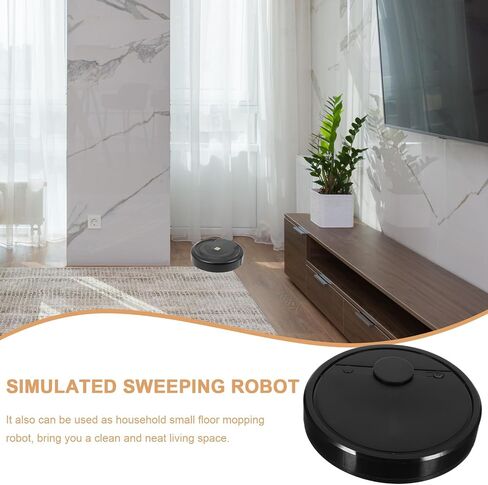 1 Set Black Educational Children Tool for Hard Cleaner Girls Toy Role of Hair Rechargeble Home Household Sweep Kids Carpet Cleaning Birthday Machine Plaything Robot Vacuum in Saudi Arabia