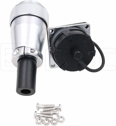 Eonvic WEIPU WS28 24 Pin Connector Waterproof IP67 Metal Male Plug Female Square Socket Panel Mount Aviation Cable Connector (24Pin) in Saudi Arabia