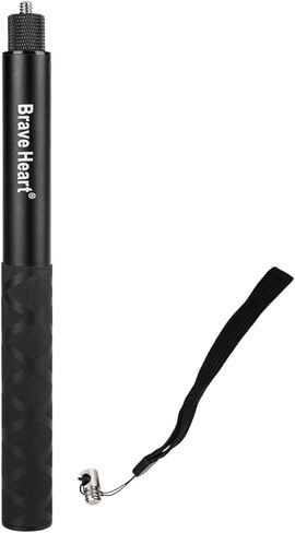 23.5cm to 114cm Invisible Selfie Stick for insta360 Insta 360 one X4 x x2 x3 one rs gopro Hero 3 5 6 10 13 Camera Accessories in Kuwait