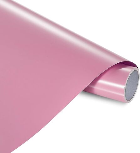 ANT Pink 12 بوصة × 10 أقدام من الفينيل اللاصق الدائم لمشروع DIY، ملصق، ملصق، مقاوم لبهتان الطقس، للاستخدام الداخلي والخارجي للحرف اليدوية، الكريكت، الصورة الظلية، التعبيرات، النقش، اللافتات in Kuwait