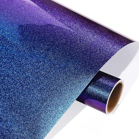 GIRAFVINYL لامع دائم الفينيل Geen لامع بريق الفينيل لفة 12 "× 6ft لاصق الفينيل لديي المنزل والسيارة والكأس ديكور in Kuwait