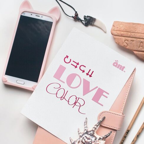 ANT Pink 12 بوصة × 10 أقدام من الفينيل اللاصق الدائم لمشروع DIY، ملصق، ملصق، مقاوم لبهتان الطقس، للاستخدام الداخلي والخارجي للحرف اليدوية، الكريكت، الصورة الظلية، التعبيرات، النقش، اللافتات in Kuwait