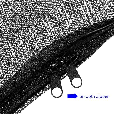 Camping Drying Net - Place Fruits Snacks Triangle Mesh Storage Bag, Apply to Outdoor/Pinic/Fishing/Hiking (7 x 7.5 Inches, Black) in Saudi Arabia