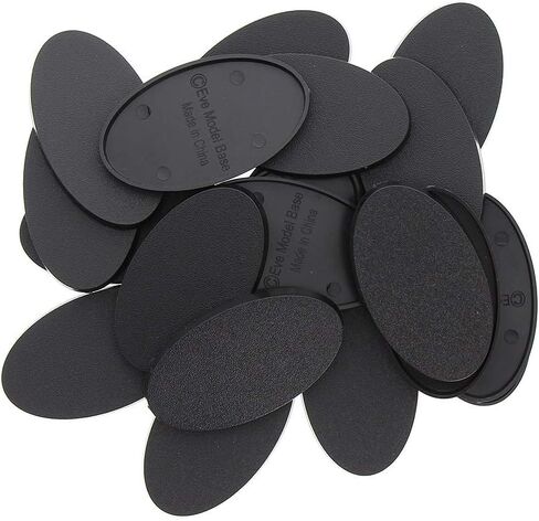 Evemodel MB875 40pcs Base 75X42mm or 2.95x1.65inch Plastic Model Bases for Gaming Miniatures or Wargames Table Games in Saudi Arabia