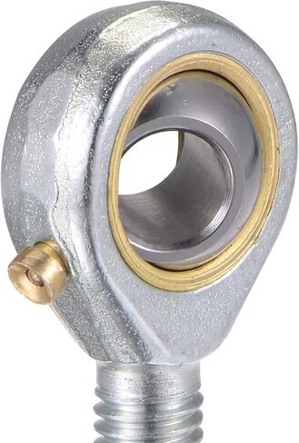 uxcell 2pcs POS8 Spherical Rod End Bearing 8mm Bore Self-Lubricated Joint Bearing M8x1.25 Right Hand Male Thread Connector in Saudi Arabia