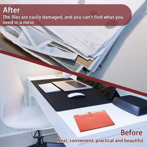 حجم حرف مجلد جمالي من الأكورديون مع 8 جيوب/إغلاق سريع/عروة، مجلد للمستندات المهمة، لطيف، أظرف حفظ قابلة للتوسيع، منظم ملفات موسع (بيج) in Kuwait