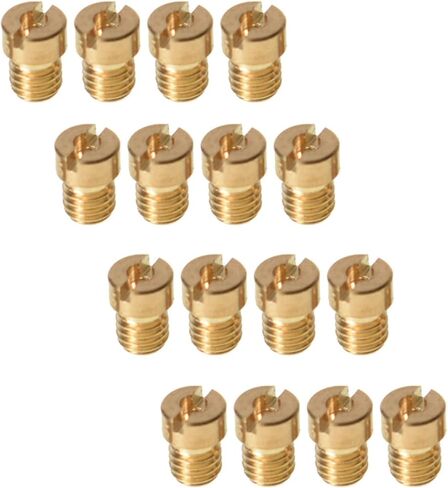 16-Pack المكربن ​​Carb الطائرات الرئيسية لاستبدال 90 92 95 98 100 105 108 110 115 120 125 130 135 140 145 150 in Saudi Arabia