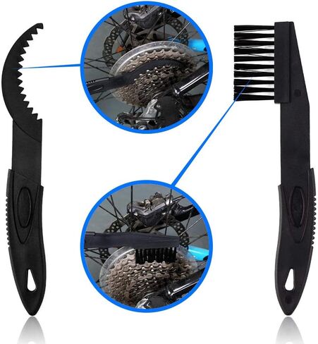 MMOBIEL Bike Cleaning Tool Set 7 Pieces Mountain Road City BMX Bicycle Cleaning Brush Kit for Chain, Wheel, Tire in Saudi Arabia