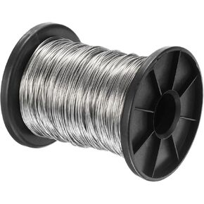 PATIKIL 304 Stainless Steel Wire, 328 Ft 0.8mm 20 Gauge Jewelry Wire Craft Wire Beading Wire for Jewelry Making Bracelets Beading DIY Crafts, Silver in Kuwait