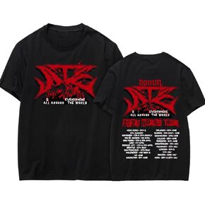 KPOP Skz Tshirt ألبوم جديد Tee Bangchan Jisung Felix Hyunjin Merch Tops in Kuwait