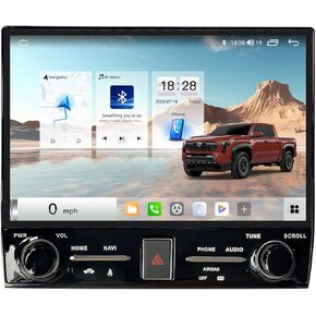 Radio Radio Stereo Stereo Android 14 لـ Toyota Tacoma 2005-2015 Carplay المدمج/Android Auto 10.1 بوصة ، شاشة Tesla نمط IPS اللمس مع GPS الملاحة DSP Bluetooth ، FM WiFi +Camera النسخ الاحتياطي in Kuwait