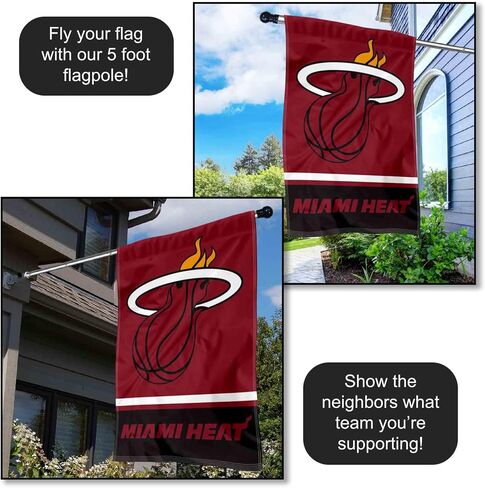 Miami Heat Double Sided House Banner Flag in Saudi Arabia
