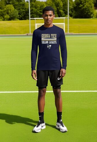 Long Sleeve T-Shirt | Official College Merch | Mens Womens Adult Cotton | Team Icon Design in Kuwait