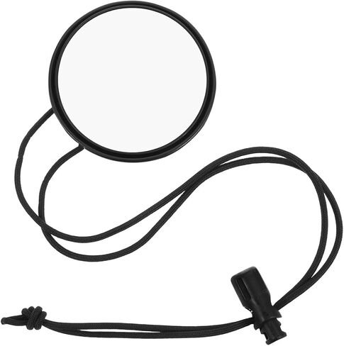 Adjustable Diving Rearview Mirror with Lanyard and Side Jacket Clip Full Rear View Reflective Mirror for Snorkeling Swimming and Underwater Safety Gear in Saudi Arabia