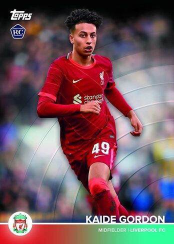 مجموعة Topps UK Liverpool FC لموسم 2021/22، مجموعة من 50 بطاقة in Saudi Arabia