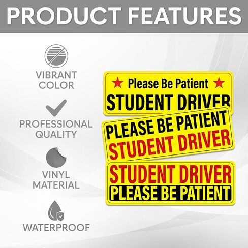 Pack 4 Pcs Baby On Board Sticker for Cars Trucks Walls Kids Girls Vehicle Safety Warning Sign Bumper Stickers Waterproof Reusable Removable Vinyl Decals Car Exterior Accessories in Kuwait