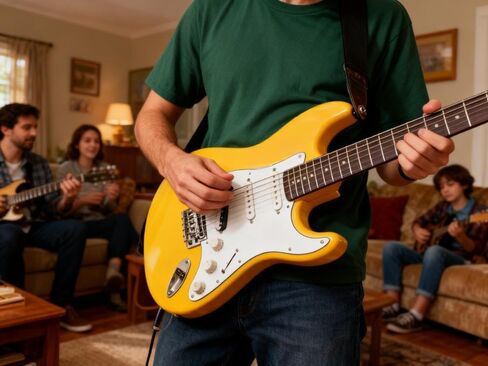 3 طبقات جيتار Pickguard 24x31DIY مادة فارغة اختيار الحرس ورقة لوحة الصفر ل Strat Tele الغيتار الكهربائي الجاز الدقة باس (شريط النمر) in Saudi Arabia