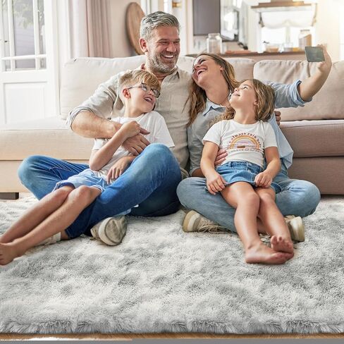 OPPODREAM 4x6 Pink Rugs for Bedroom, Ultra-Soft Fluffy Area Rugs for Living Room, 4 x 6 Shag Carpet for Nursery, Kids, Girl, Boy, Baby, Plush, Fuzzy, Shaggy, Cute Home Decor in Saudi Arabia