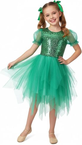 Pink Flower Girls Sequin Mesh Tutu Prom Dress for Wedding Pageant Easter Birthday Christmas Tea Party Tulle Sparkly Dresse in Saudi Arabia