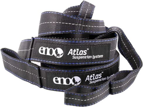 ENO Atlas Suspension System - Tree Strap for Hammock - Accessories for Camping, Hiking, and Backpacking - Black/Royal in Kuwait